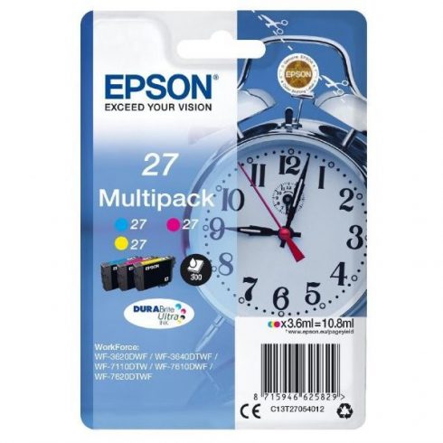 Epson tintni uložak/ T2705/ Multipack 27 DURABrite Ultra Ink/ 3x boje