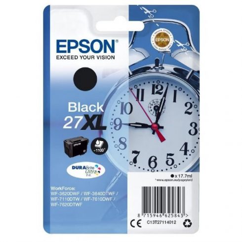 Epson tintni uložak/ T2711/ Singlepack 27XL DURABrite Ultra Ink/ crna