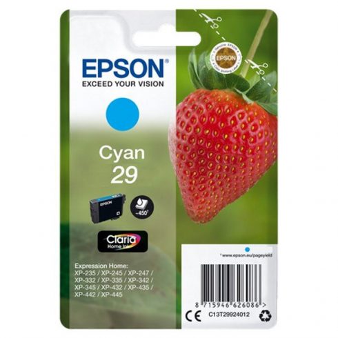 Epson tintni uložak/ T2982/ Singlepack 29 Claria Home Ink/ Cyan