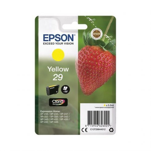 Epson tintni uložak/ T2984/ Singlepack 29 Claria Home Ink/ Žuta