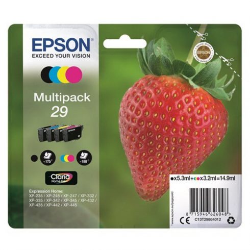 Epson tintni uložak/ T2986/ Multipack 29 Claria Home Ink/ 4x boje