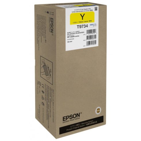 Epson tintni uložak/ C13T973400/ WorkForce Pro WF-C869R/ XL/ žuta