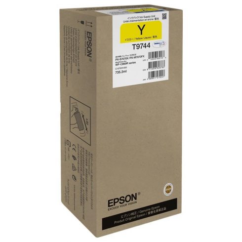 Epson tintni uložak/ C13T974400/ WorkForce Pro WF-C869R/ XXL/ žuta