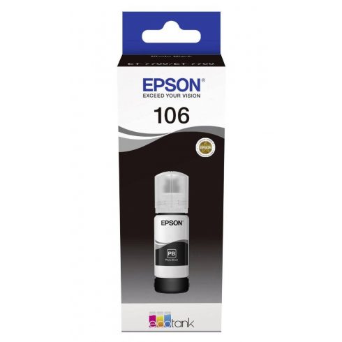 Epson tintni uložak/ C13T00R140/ 106 EcoTank/ L7160/ L7180/ Foto crna