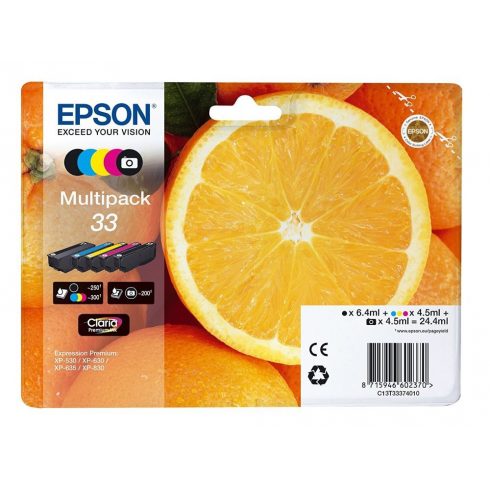 Epson tintni ulošci - MULTIPAK/ C13T33374011/ 33 Claria Premium/ 5 boja