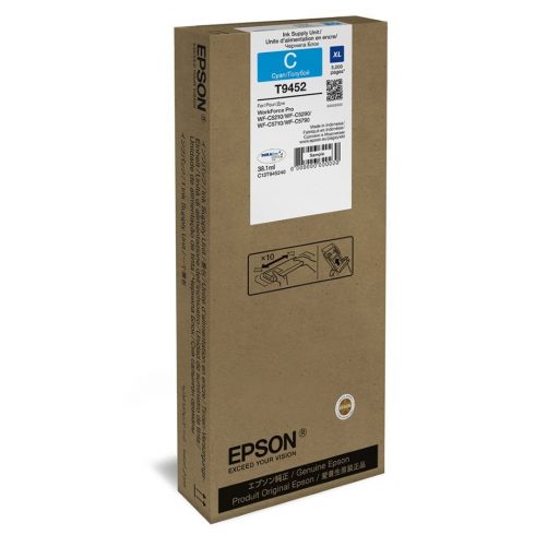 Epson spremnik s tintom/ C13T945240/ WF-C5790DWF/ WF-C5710DWF/ WF-C5290DW/ WF-C5210DW/ XL Cyan