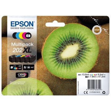   Epson tintni uložak/ T02G7/ višestruko pakiranje 5 boja/ 202XL/ Premium,/ XL