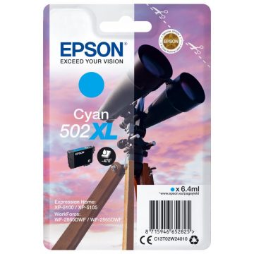   Epson tintni uložak/ C13T02W24010/ 502XL/ Expression Home XP-5100/ Cyan