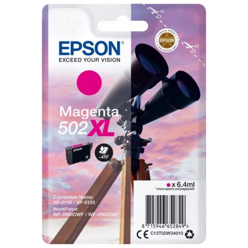 Epson tintni uložak/ C13T02W34010/ 502XL/ Expression Home XP-5100/ Magenta