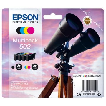   Epson tintni uložak/ C13T02V64010/ više pakiranja/ 502/ Expression Home XP-5100/ 4 boje