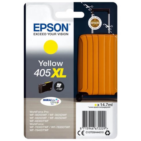 Epson tinta uložak 405XL DURABrite Ultra Ink/ C13T05H44010/ žuta