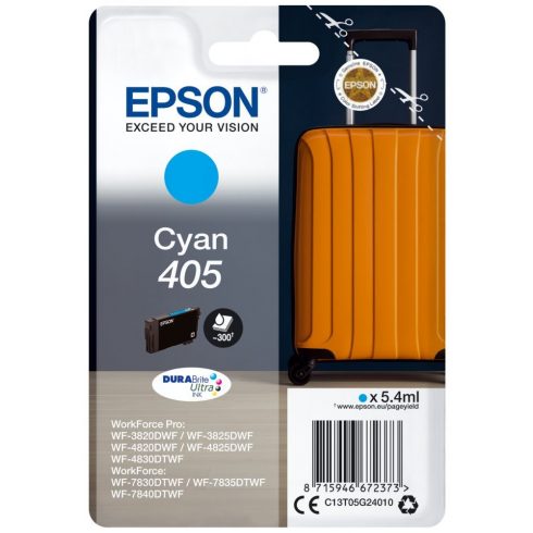 Epson tinta uložak 405 DURABrite Ultra Ink/ C13T05G24010/ Cyan