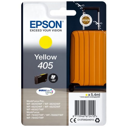 Epson spremnik s tintom 405 DURABrite Ultra Ink/ C13T05G44010/ Yellow