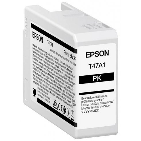 Epson tintni uložak/ C13T47A100/ Singlepack Photo black/ UltraChrome