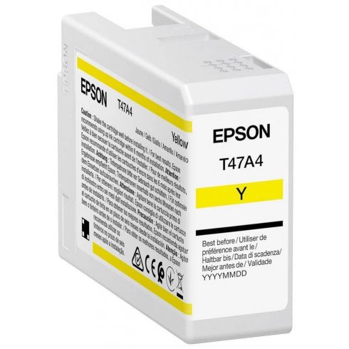 Epson tintni uložak/ C13T47A400/ Singlepack Yellow/ UltraChrome