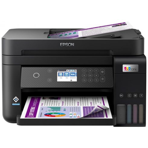 Epson EcoTank L6270/ 4800 x 1200/ A4/ MFZ/ LCD/ ITS/ ADF/ Duplex/ 4 boje/ Wi-Fi/ USB