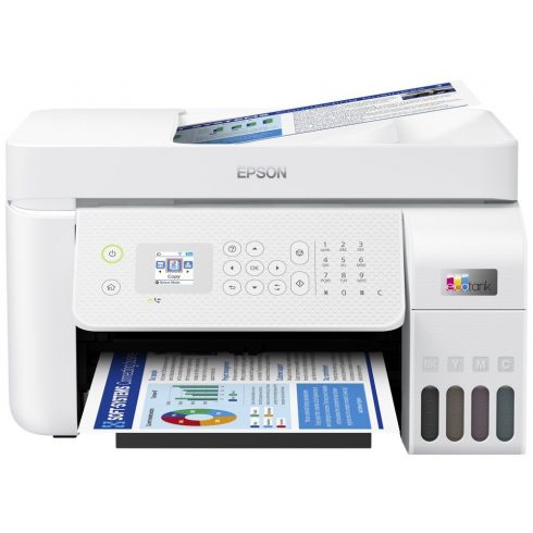 Epson EcoTank L5296/ 5760 x 1440/ A4/ MFZ/ LCD/ ITS/ ADF/ 4 boje/ Wi-Fi/ USB