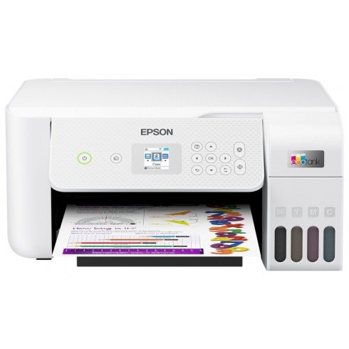 Epson EcoTank L3266/ 5760 x 1440/ A4/ MFZ/ ITS/ 4 boje/ LCD/ Wi-Fi/ USB