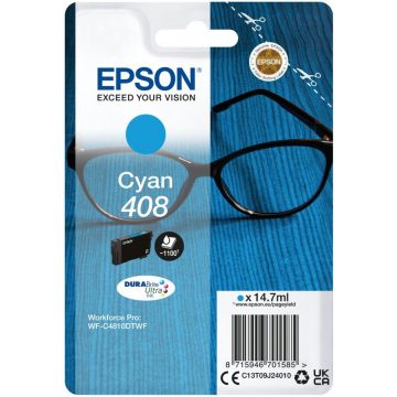   EPSON tintni uložak Singlepack 408 DURABrite Ultra Ink/ C4810DTWF/ Cyan