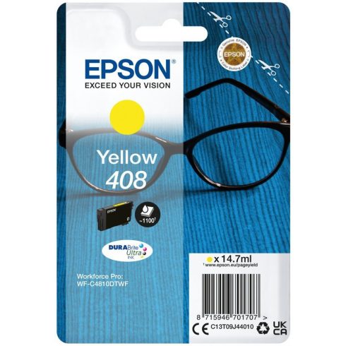 EPSON tintni uložak Singlepack 408 DURABrite Ultra Ink/ C4810DTWF/ Yellow