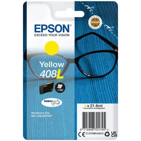 Epson tintni uložak Singlepack 408L DURABrite Ultra Ink/ C4810DTWF/ Yellow