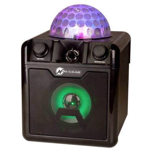 N-GEAR Block Disco Block 410/ 50W/ BT/ Disco LED/ 1x MIC/ crna