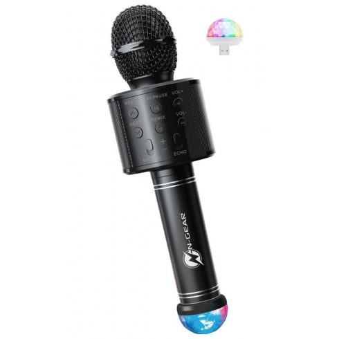 N-GEAR Sing Mic S20L/ Bezdrátový BT mikrofon/ 5W/ Disco svjetiljka