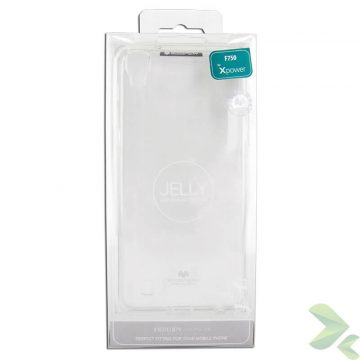 Mercury Transparent Jelly - Futrola za LG X Power (prozirna)