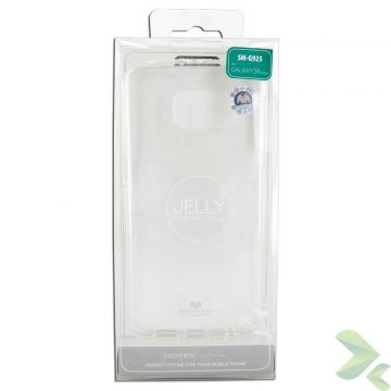   Mercury Transparent Jelly - maska ​​za Samsung Galaxy S6 Edge (prozirna)