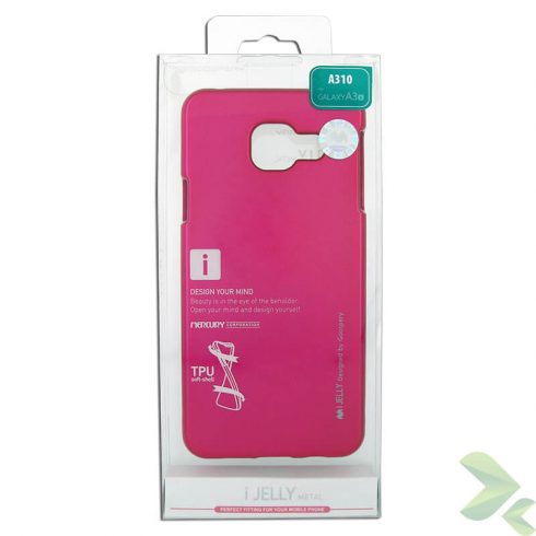 Mercury I-Jelly - Maska za Samsung Galaxy A3 (2016) (Hot Pink)