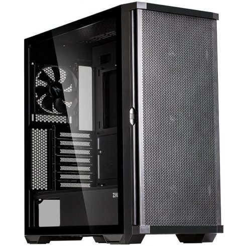 Zalman kućište Z10 / ATX / 3x140 + 1x120 mm ventilator / 2xUSB 3.0 / USB-C / kaljeno staklo