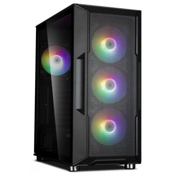   Zalman kućište I3 Neo / srednji toranj / ATX / 4x120 RGB / 2xUSB 3.0 / 1xUSB 2.0 / staklena strana / crna