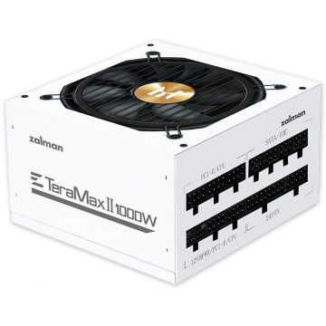   Zalman izvor napajanja ZM1000-TMX2 WH/ 1000W / ATX3.0 / aktivni PFC / modularni / 80 Plus Gold / bijeli