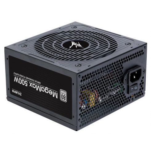 Zalman izvor napajanja MegaMax 500W/ ATX / akt. PFC / ventilator od 120 mm / 80PLUS