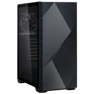   Zalman kabinet Z3 Iceberg crni / Middle tower / ATX / 2x120mm ventilator / kaljeno staklo / crno