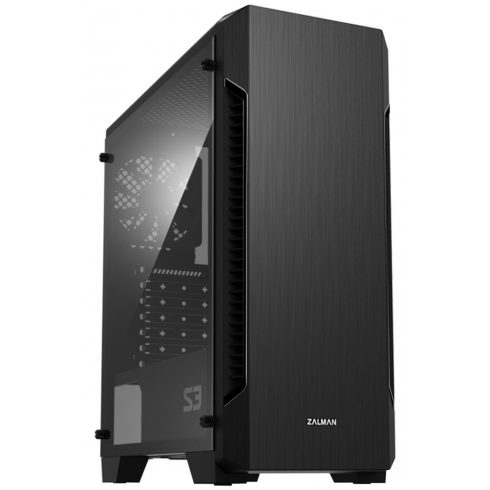 Zalman ormarić S3 / srednji toranj / ATX / USB 3.0 / USB 2.0 / prozirna strana