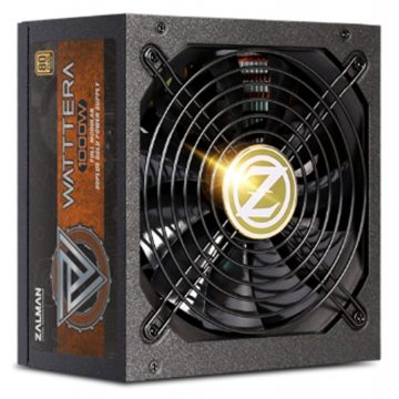   Zalman izvor ZM1000-EBTII Watttera / 1000W / ATX / akt. PFC / ventilator od 135 mm / 100-240 V / 80+ zlato