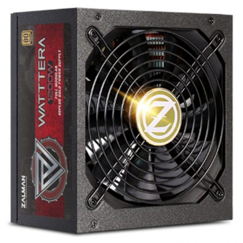 Zalman izvor ZM1200-EBTII Watttera / 1200W / ATX / akt. PFC / ventilator od 135 mm / 100-240 V / 80+ zlato