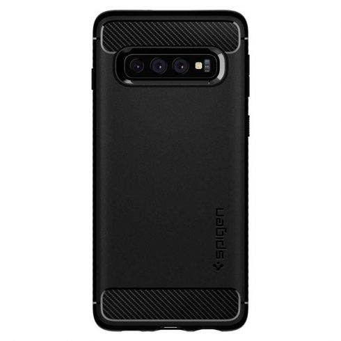 Spigen Rugged Armor - maska ​​za Samsung Galaxy S10 (crna)