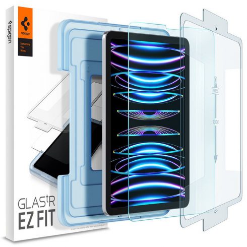 Spigen GLAS.TR EZ FIT - Kaljeno staklo za Apple iPad Pro 11" / iPad Air 10.9" (5-4 gen.) (Prozirno)