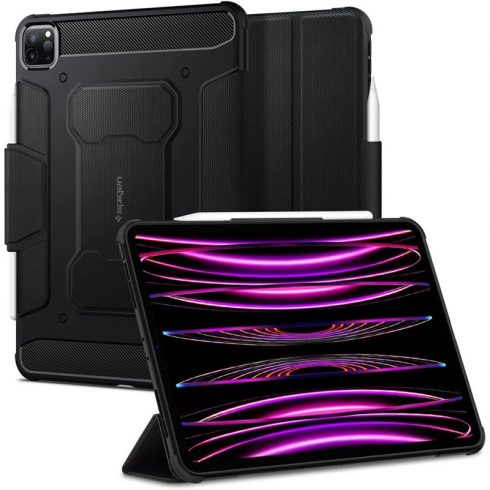 Spigen Rugged Armor Pro - torbica za iPad Pro 12,9" (2022-2021) (crna)