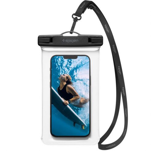 Spigen A601 Universal Waterproof Case - Torbica za pametne telefone do 6.9" (prozirna)