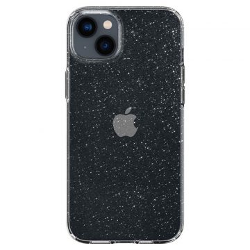   Spigen Liquid Crystal Glitter - maska ​​za iPhone 15 Plus / iPhone 14 Plus (prozirna)