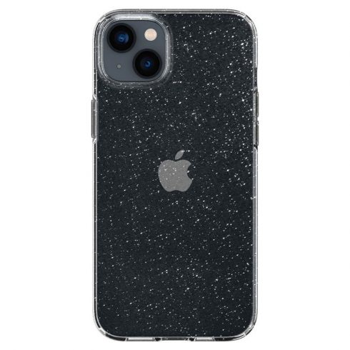 Spigen Liquid Crystal Glitter - maska ​​za iPhone 15 Plus / iPhone 14 Plus (prozirna)