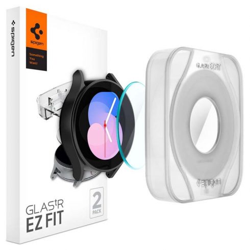 Spigen GLAS.TR EZ FIT 2-Pack - Kaljeno staklo za Samsung Galaxy Watch 4 / 5 40 mm (2 kom)