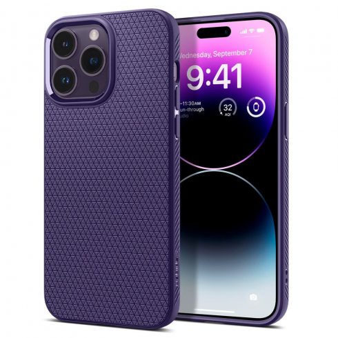 Spigen Liquid Air - Futrola za iPhone 14 (Deep Purple)