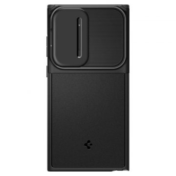   Spigen Optik Armor - Maska za Samsung Galaxy S23 Ultra (crna)