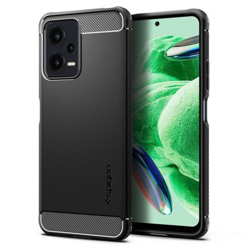 Spigen Rugged Armor - Futrola za Xiaomi Redmi Note 12 5G/POCO X5 5G (crna)