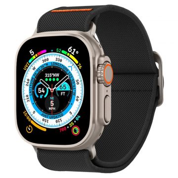   Spigen Fit Lite Ultra - remen za Apple Watch 42/44/45/49 mm (crni)