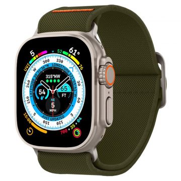   Spigen Fit Lite Ultra - remen za Apple Watch 42/44/45/49 mm (kaki)